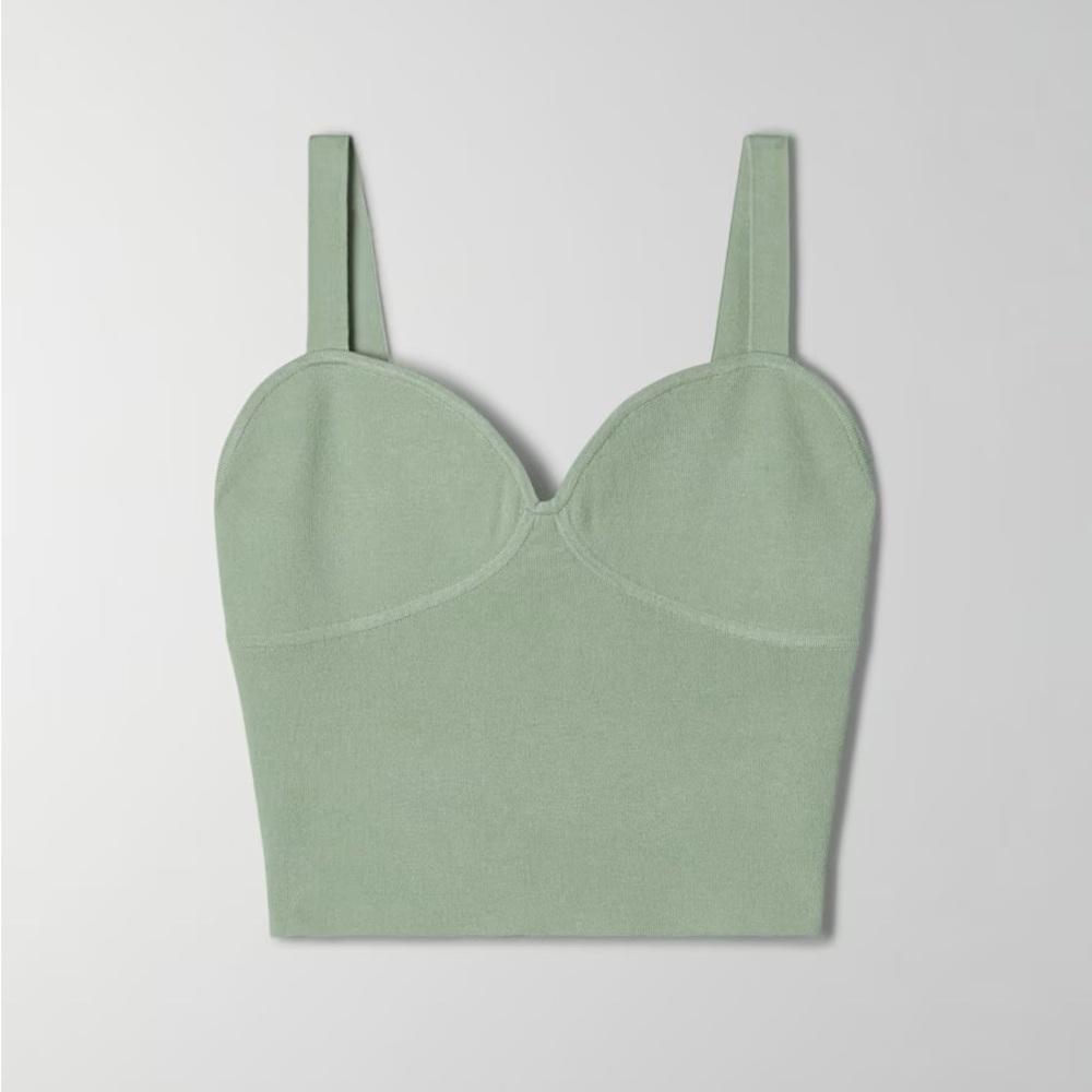 Aritzia Sicily Sweater Green
